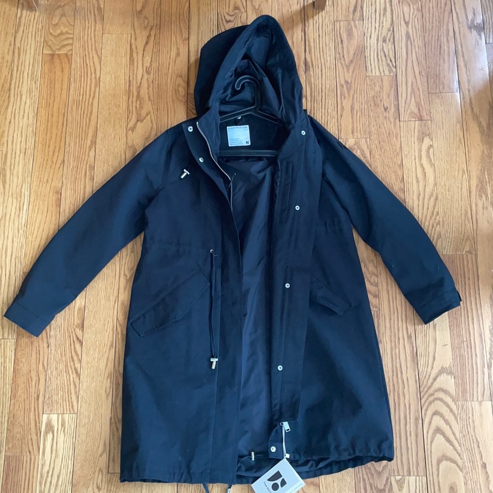 Brand New Black Frank and Oak Jacket, Size Small